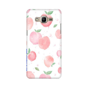 Peach Print   ---   Samsung Google OnePlus Mobile Back Cover