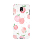 Peach Print   ---   Samsung Google OnePlus Mobile Back Cover