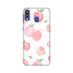 Peach Print   ---   Samsung Google OnePlus Mobile Back Cover