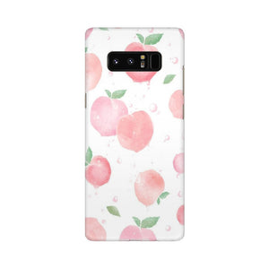 Peach Print   ---   Samsung Google OnePlus Mobile Back Cover