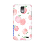 Peach Print   ---   Samsung Google OnePlus Mobile Back Cover