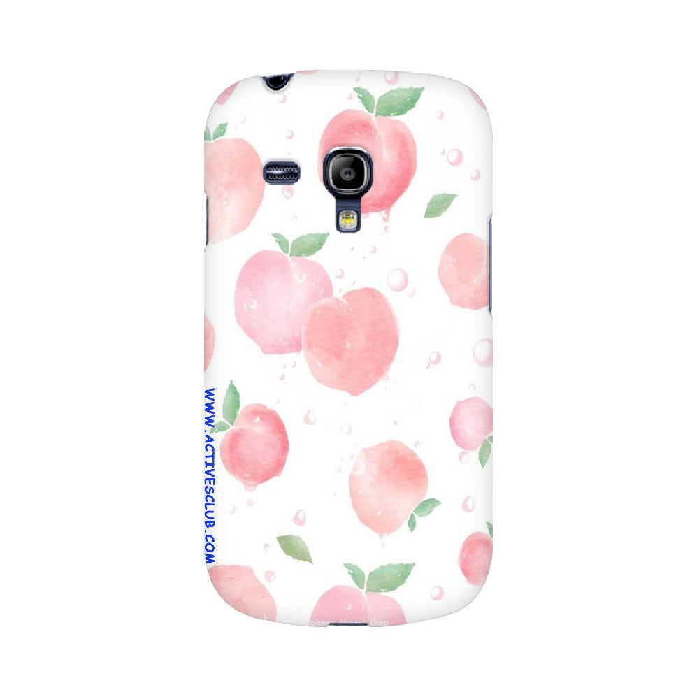 Peach Print   ---   Samsung Google OnePlus Mobile Back Cover