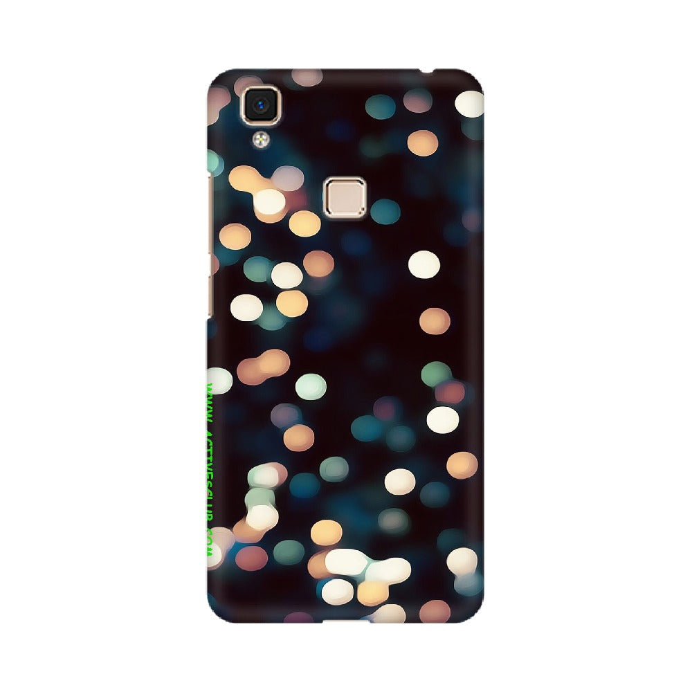 Blurred Lights   ---   Apple XioMi RealMe Oppo Vivo - Mobile Back Cover