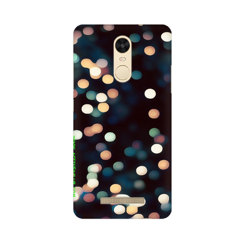 Blurred Lights   ---   Apple XioMi RealMe Oppo Vivo - Mobile Back Cover