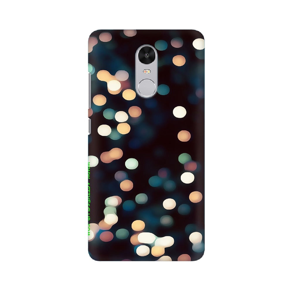 Blurred Lights   ---   Apple XioMi RealMe Oppo Vivo - Mobile Back Cover