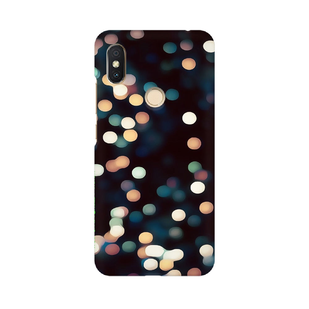 Blurred Lights   ---   Apple XioMi RealMe Oppo Vivo - Mobile Back Cover